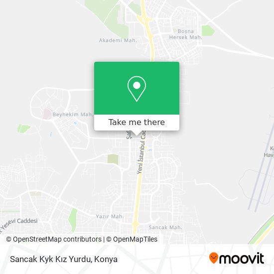 Sancak Kyk Kız Yurdu map