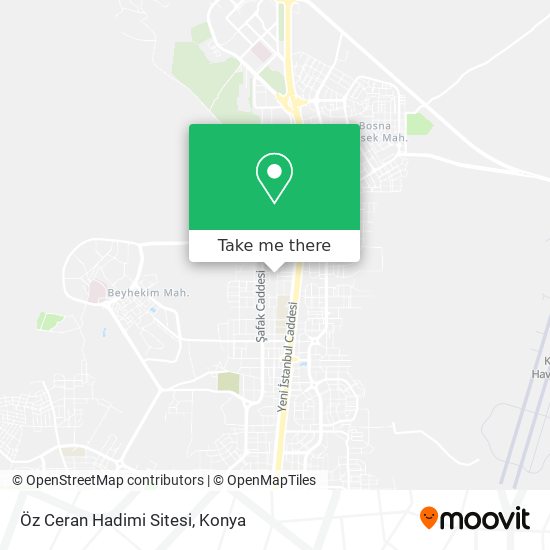 Öz Ceran Hadimi Sitesi map