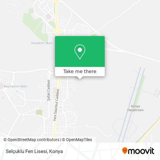 Selçuklu Fen Lisesi map