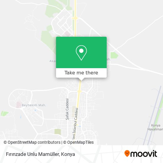 Fırınzade Unlu Mamüller map