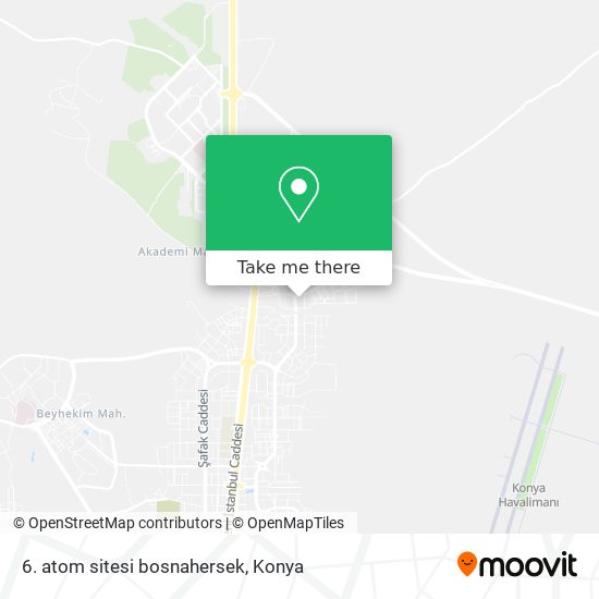 6. atom sitesi bosnahersek map