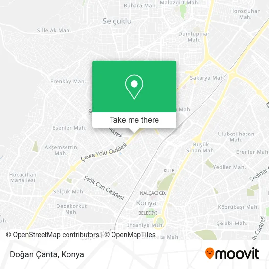 Doğan Çanta map