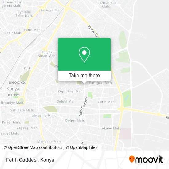 Fetih Caddesi map