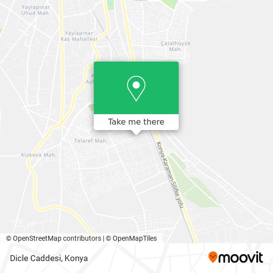 Dicle Caddesi map