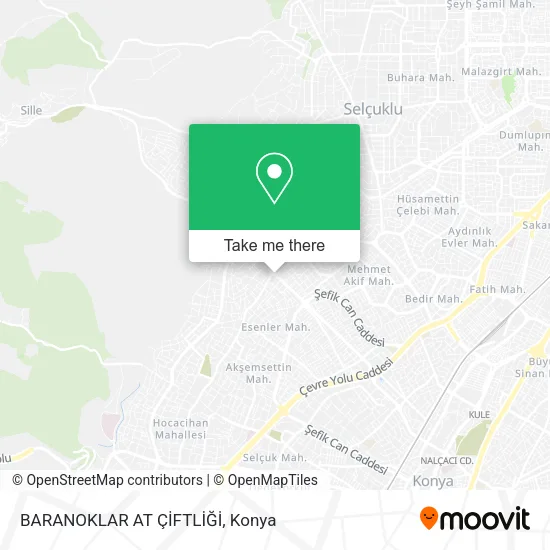 BARANOKLAR AT ÇİFTLİĞİ map