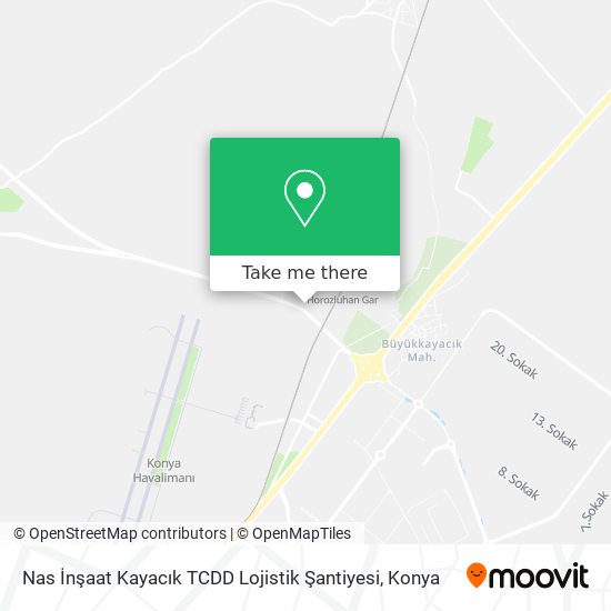 Nas İnşaat Kayacık TCDD Lojistik Şantiyesi map