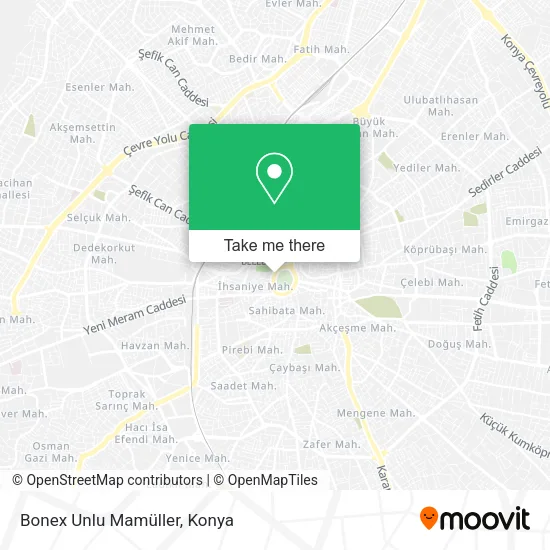 Bonex Unlu Mamüller map