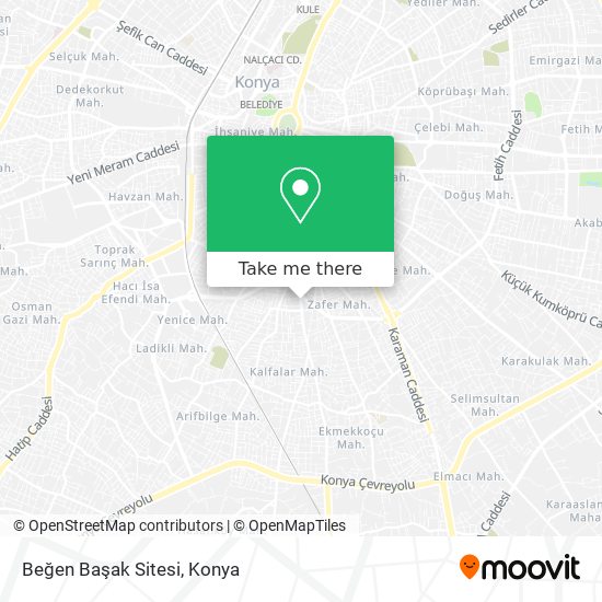 Beğen Başak Sitesi map
