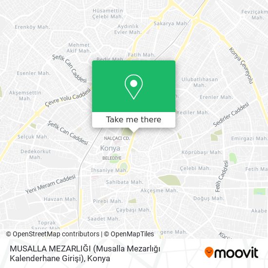 MUSALLA MEZARLIĞI (Musalla Mezarlığı Kalenderhane Girişi) map