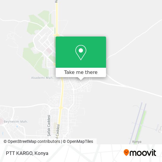 PTT KARGO map