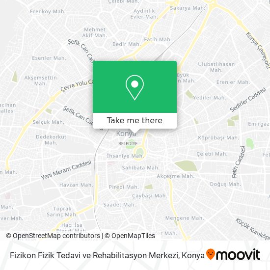 Fizikon Fizik Tedavi ve Rehabilitasyon Merkezi map