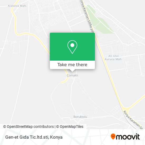 Gen-et Gıda Tic.ltd.sti map