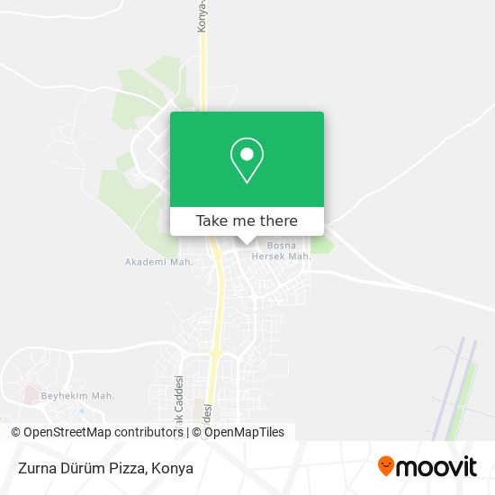 Zurna Dürüm Pizza map