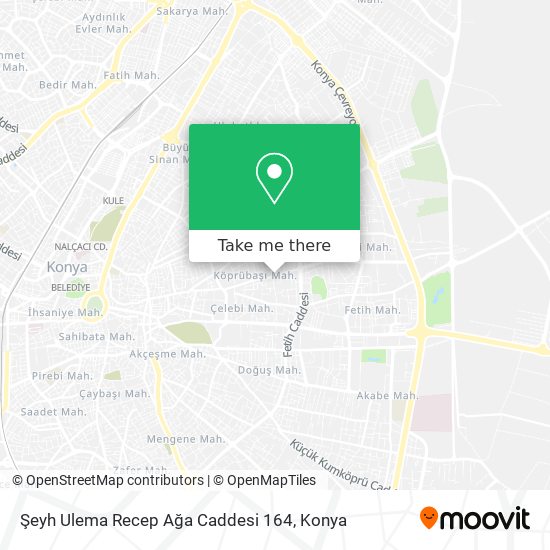 Şeyh Ulema Recep Ağa Caddesi 164 map