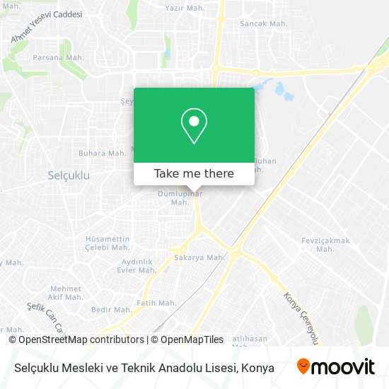 Selçuklu Mesleki ve Teknik Anadolu Lisesi map