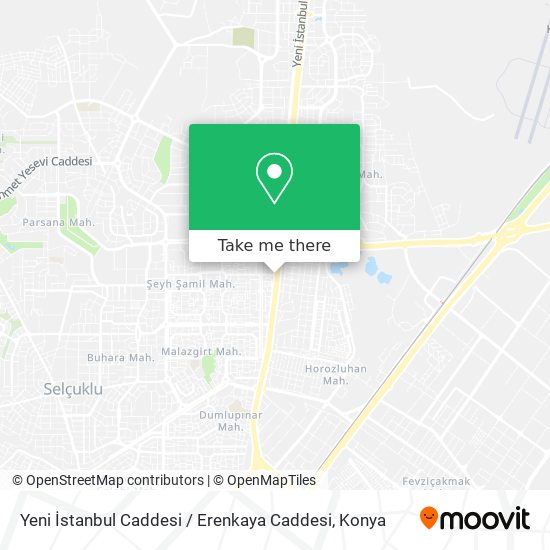 Yeni İstanbul Caddesi / Erenkaya Caddesi map