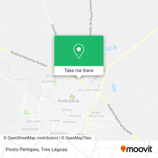 Posto Perlopes map