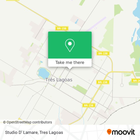 Mapa Studio D' Lamare