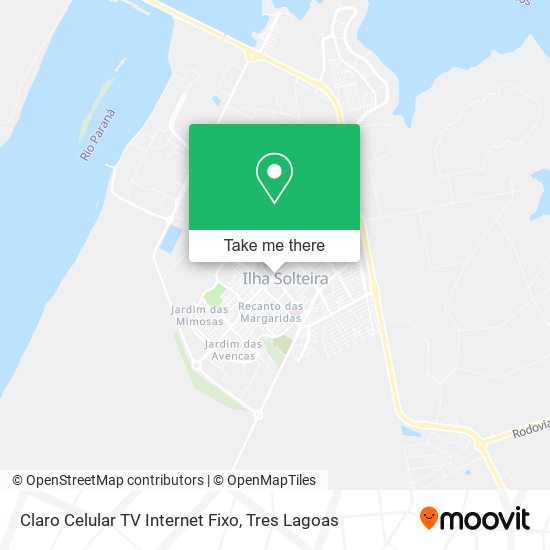 Claro Celular TV Internet Fixo map