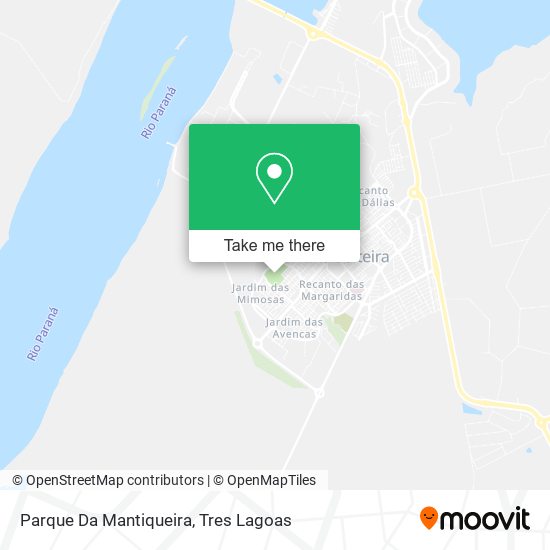 Parque Da Mantiqueira map