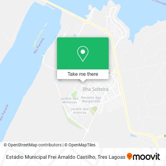 Estádio Municipal Frei Arnaldo Castilho map