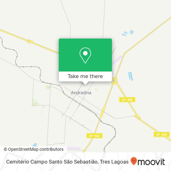 Mapa Cemitério Campo Santo São Sebastião