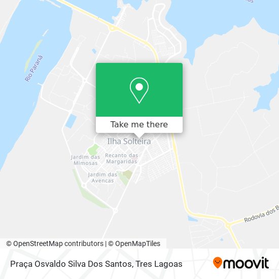 Praça Osvaldo Silva Dos Santos map
