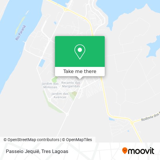 Passeio Jequiê map