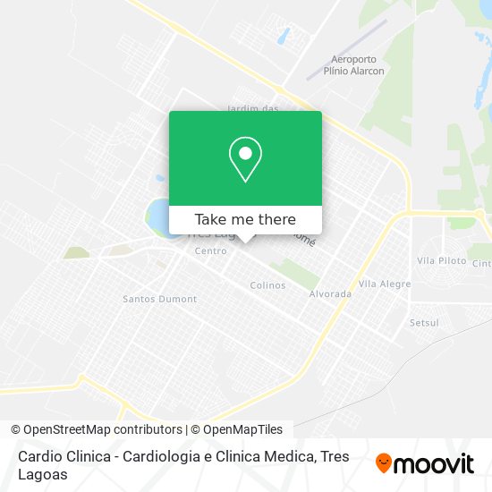 Cardio Clinica - Cardiologia e Clinica Medica map