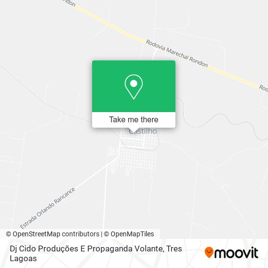 Dj Cido Produções E Propaganda Volante map