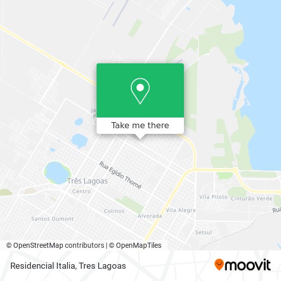 Residencial Italia map