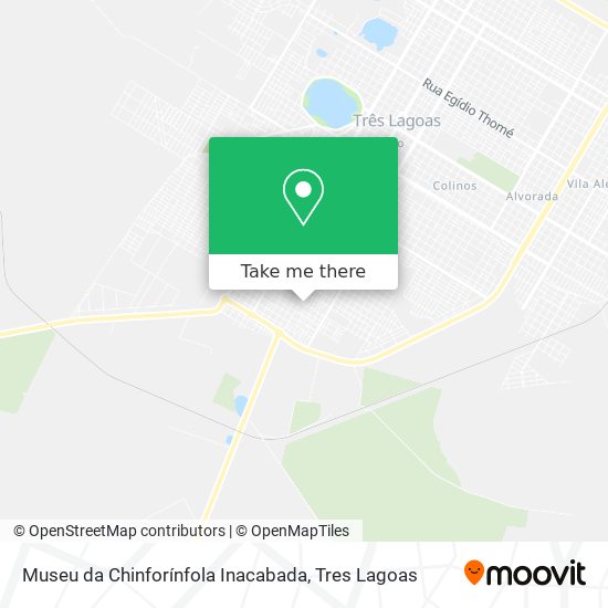 Museu da Chinforínfola Inacabada map