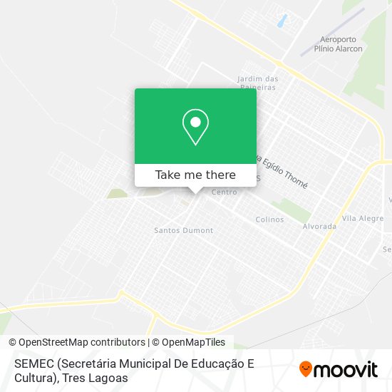 SEMEC (Secretária Municipal De Educação E Cultura) map