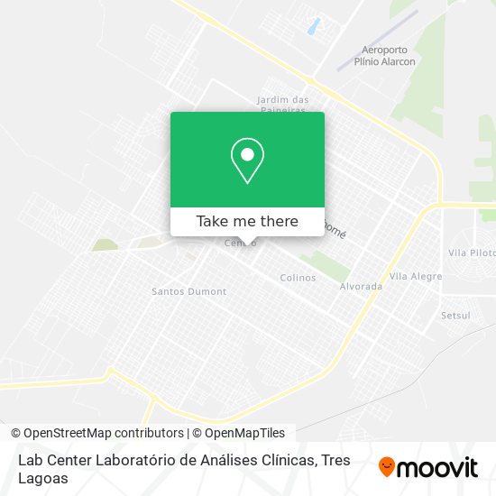 Lab Center Laboratório de Análises Clínicas map
