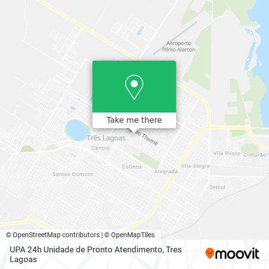 UPA 24h Unidade de Pronto Atendimento map