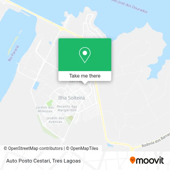 Auto Posto Cestari map