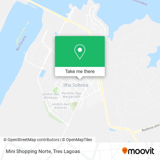 Mapa Mini Shopping Norte