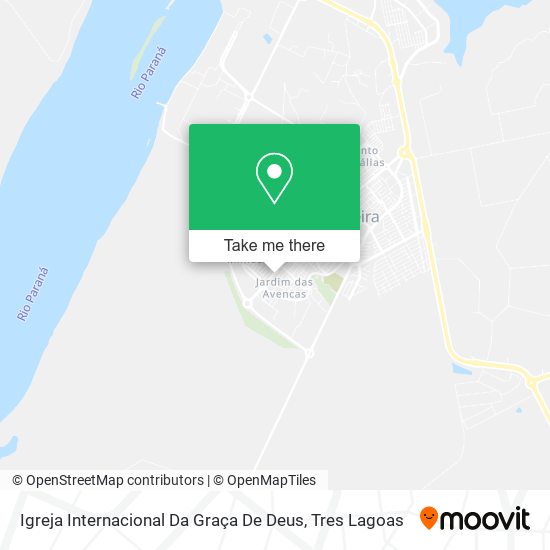 Mapa Igreja Internacional Da Graça De Deus