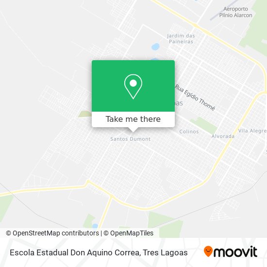 Escola Estadual Don Aquino Correa map