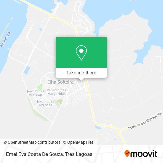 Mapa Emei Eva Costa De Souza