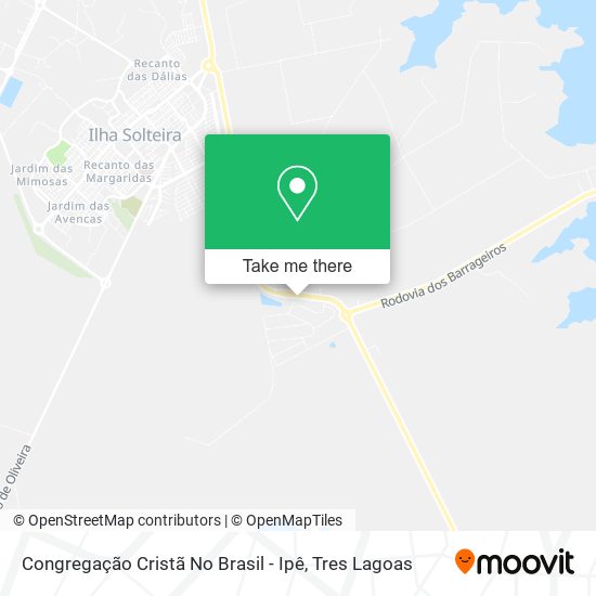 Congregação Cristã No Brasil - Ipê map