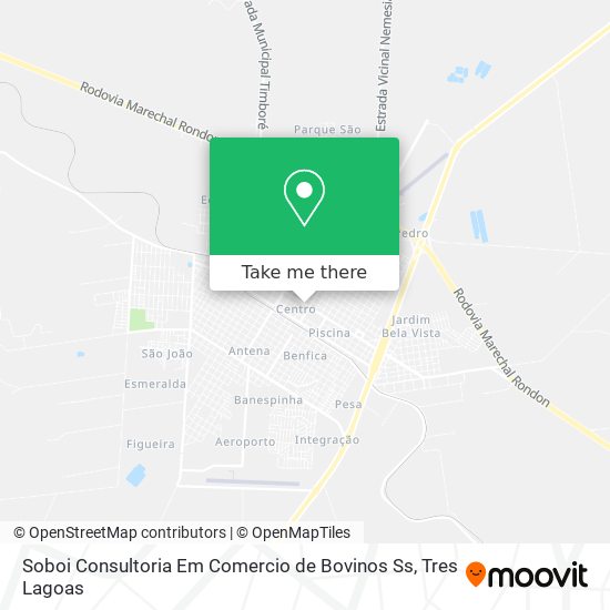 Soboi Consultoria Em Comercio de Bovinos Ss map