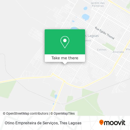 Otino Empreiteira de Serviços map