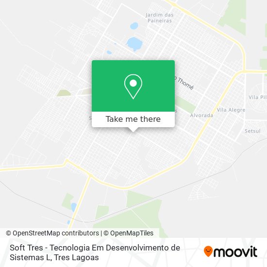 Soft Tres - Tecnologia Em Desenvolvimento de Sistemas L map