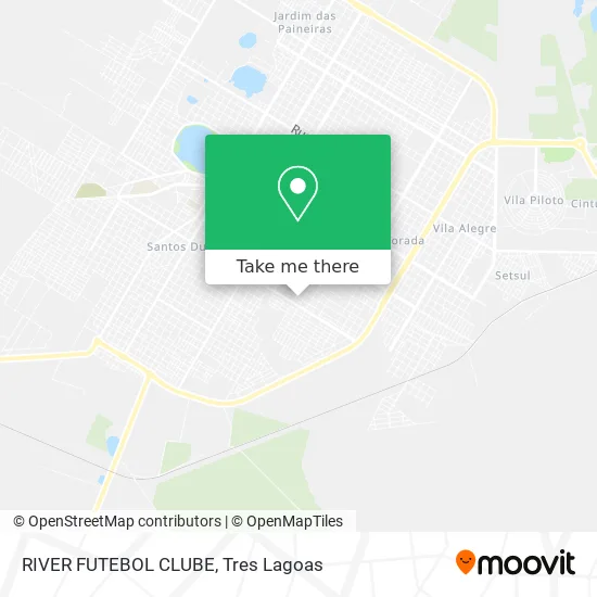 RIVER FUTEBOL CLUBE map