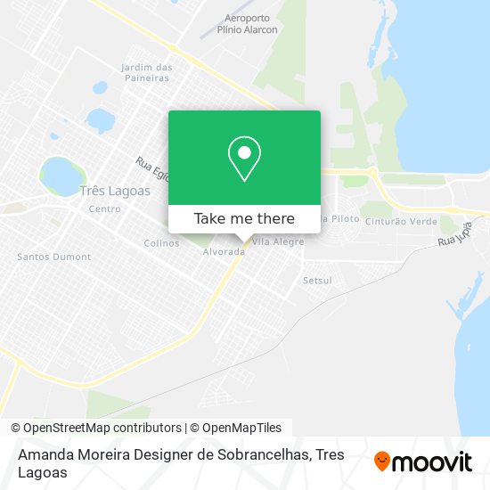 Amanda Moreira Designer de Sobrancelhas map