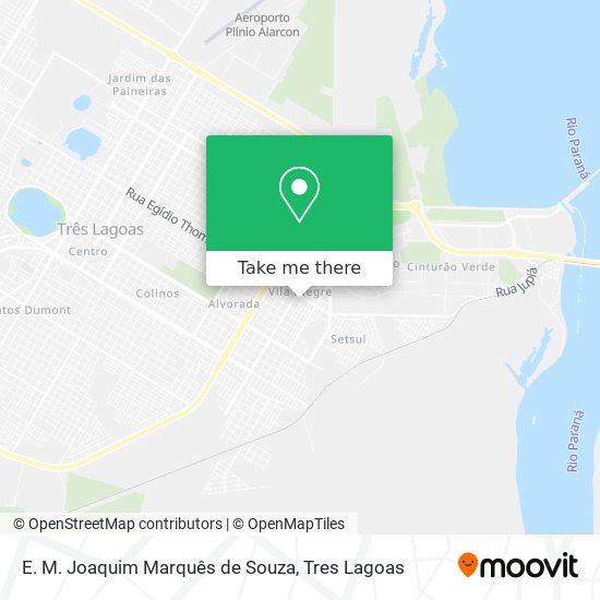 E. M. Joaquim Marquês de Souza map