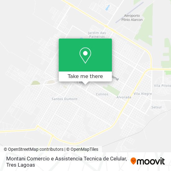 Montani Comercio e Assistencia Tecnica de Celular map