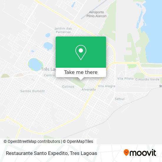 Restaurante Santo Expedito map