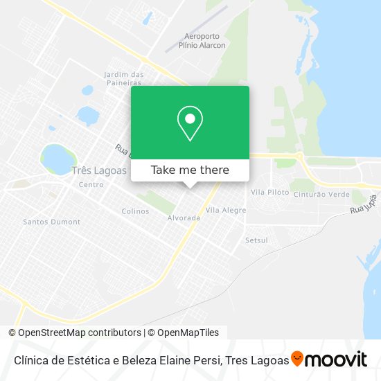 Clínica de Estética e Beleza Elaine Persi map